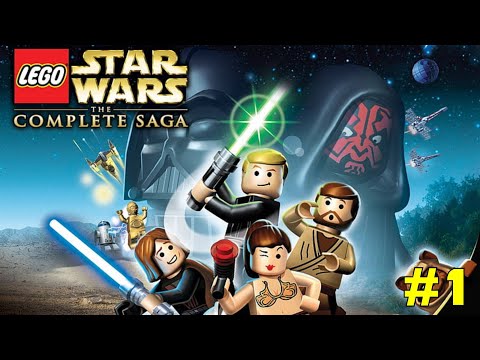 Видео: Lego Star Wars: The Complete Saga прохождение (часть 1)