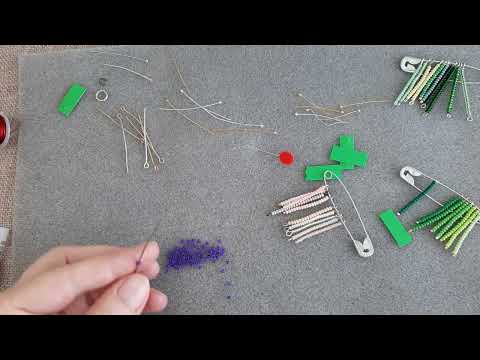 Видео: вся палитра бисера в маленькой коробочке. продолжение