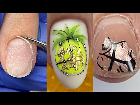 Видео: Моя ошибка😱Лайфхак с неоновыми гель лаками🥰Маникюр ремонт ногтя и наращивание на клиенте