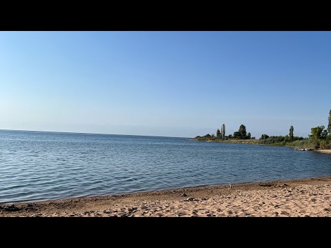 Видео: Пансионат Чайка, Иссык-Куль 2022, июль