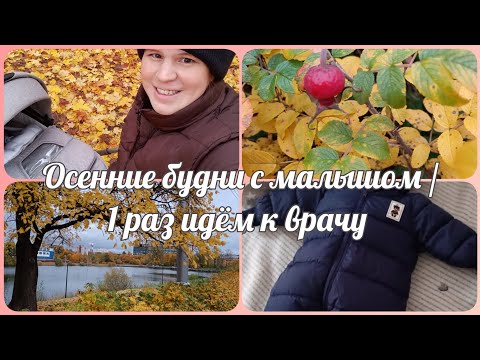 Видео: Будни с 2 детьми 😍🍁 / Первый раз в поликлинику