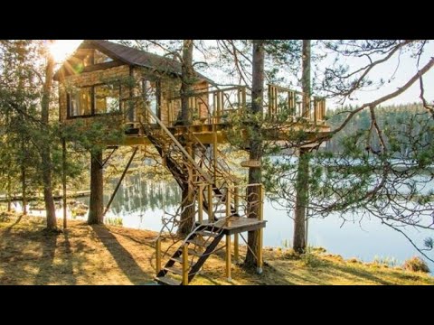 Видео: ЛАТВИЯ НА ВЫХОДНЫЕ, Снять домик на берегу озера  Путешествие c Владимиром, Kalves, brīvdienu māja