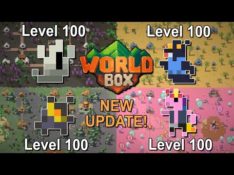 Видео: Каждое королевство получает НОВОГО бессмертного чемпиона! - WorldBox