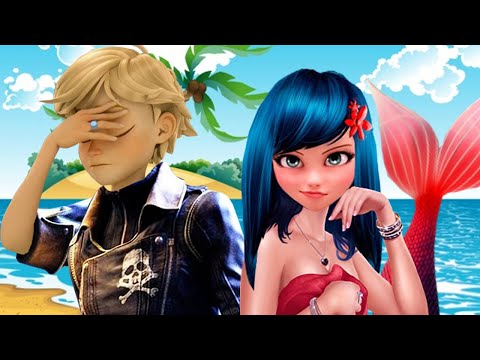 Видео: Леди Баг Русалка и Пират #3 (ФанАрт пародия)