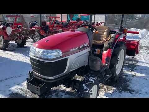 Видео: Огляд японського міні трактора Yanmar EF-222 | Totus Traktor