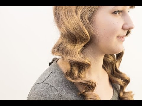 Видео: Укладка голливудская волна. Hollywood Waves Hair Tutorial