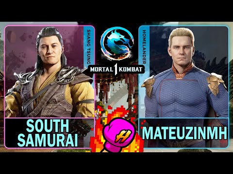 Видео: MK1 Южный Самурай (Шан Цун) против Матеузина MH (HOMELANDER)🥊Mortal Kombat 1🥊4K 60ᶠᵖˢ