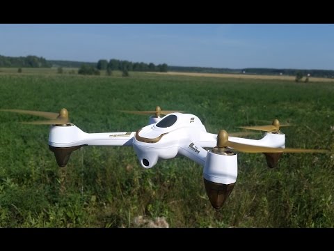 Видео: Hubsan h501s Распаковка и полёт