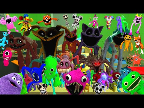 Видео: Спартанец, вышибающий всех проклятых садовников семьи Банбан в комнате игрушек, Поппи, Зоономалия...