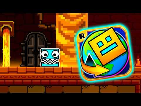 Видео: Строим остров в стиле ПЛАТФОРМЕРА GD WORLD!