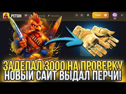 Видео: ПРОВЕРИЛ НОВЫЙ САЙТ С КЕЙСАМИ PETUHCLUB! НОВЫЙ КОНКУРЕНТ CASE BATTLE!