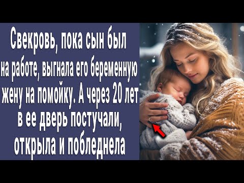 Видео: Свекровь выгнала беременную невестку на помойку. А через 20 лет, открыла дверь и побледнела...
