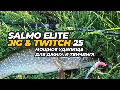 Видео: Тестирование спиннинга Salmo Elite Jig & Twitch 25