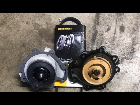Видео: Замена водяного насоса двигателя Ford Mazda 3.0L!!! (пошагово)
