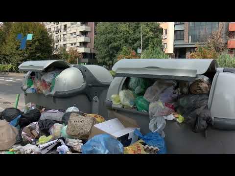 Видео: Скопје затрупано во ѓубре - владата нареди вонреден инспекциски надзор во ЈП „Комунална хигиена“