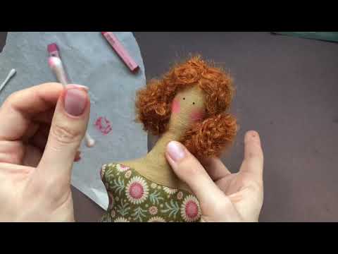 Видео: 🇺🇦Макияж для кухонной Тильды #3 | Make up for Tilda's kitchen doll
