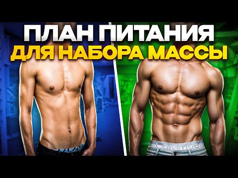 Видео: Пошаговый План Питания для Набора Массы 720p
