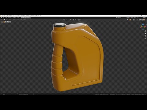 Видео: 3D-моделирование канистры
