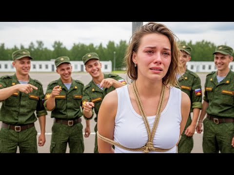 Видео: Он издевался над ней на плацу… и замер, когда рядом сел ЧЁРНЫЙ вертолёт!