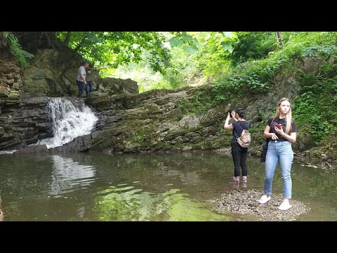 Видео: Борислав 2022: Бориславський водоспад на річці Тисмениця Boryslav waterfall