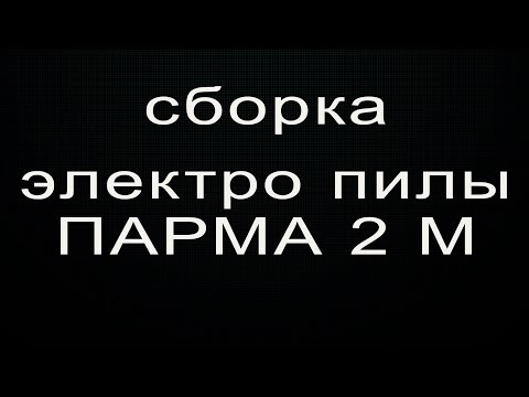 Видео: сборка электропилы парма 2 м
