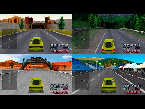 Видео: Road & Track Presents The Need for Speed (PS1) - Все Гоночные Трассы