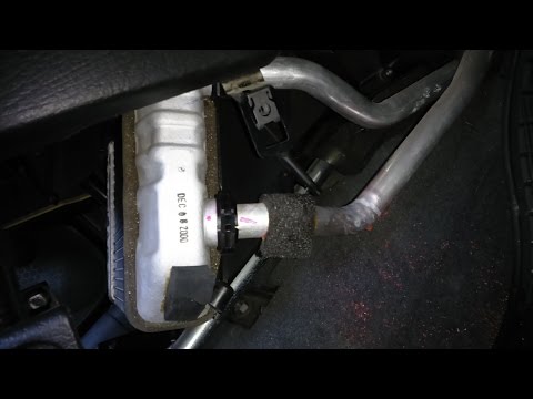Видео: Замена радиатора печки Opel Vectra B