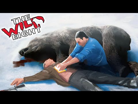 Видео: Расчистка завалов, The Wild Eight, Кооп выживание в экстремальном холоде Часть 4