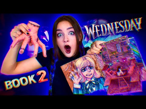 Видео: УЭНСДЕЙ БУК 2 // WEDNESDAY BOOK 2