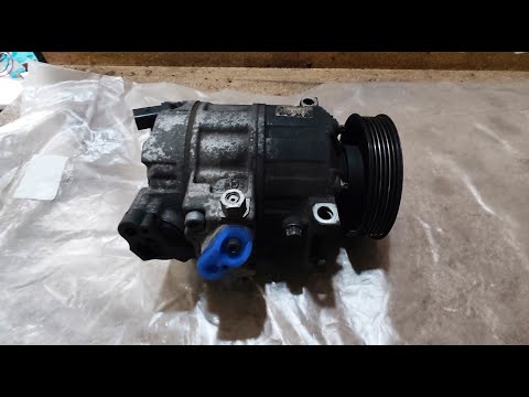 Видео: Автомобильный компрессор кондиционер-разборка A|C Compressor   made in cz *ZEXEL* VW SKODA SEAT AUDI