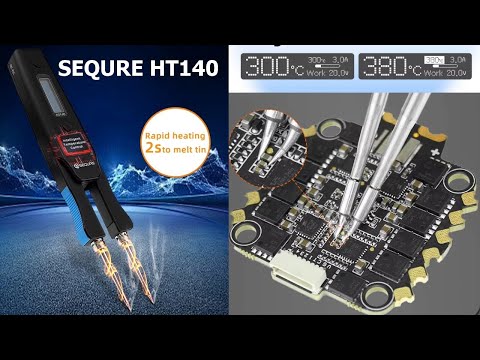 Видео: Термопинцет  SEQURE HT140. Тест в реальных условиях.