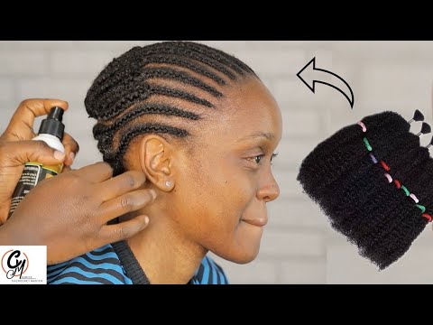 Видео: Она попросила сделать ей прическу крючком с глубоким вырезом, которая бы сочеталась с ее лбом.