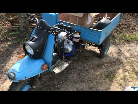 Видео: Муравей 4т 200cc с жидкостным охлаждением. Полный обзор.