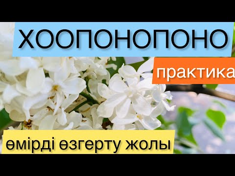 Видео: ХООПОНОПОНО Өмірді оңай өзгерту. Түпсанамен практика, медитация, Гавайлық қатені түзету әдіс. Аудиок