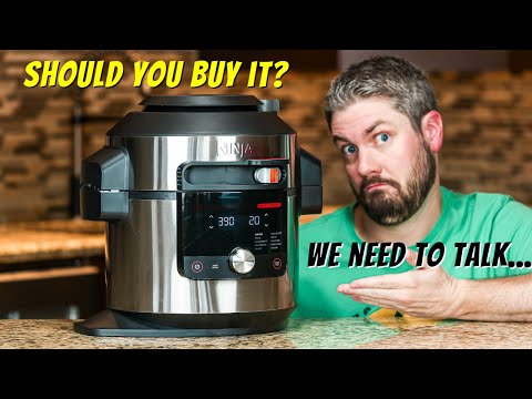 Видео: Умная крышка? Обзор фритюрницы-скороварки Ninja Foodi!