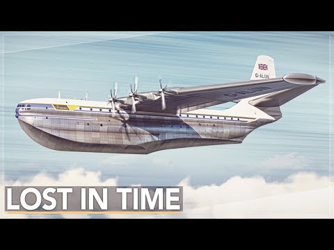 Видео: Что случилось с гигантскими летающими лодками? История Saunders-Roe Princess