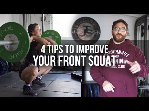 Видео: 4 совета по улучшению фронтальных приседаний | JTSstrength.com