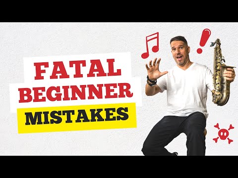 Видео: Самые распространённые ошибки начинающих саксофонистов и как их исправить