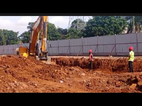 Видео: Активные работы по строительству двух путепроводов, построенных при поддержке Китая, начались вдо...