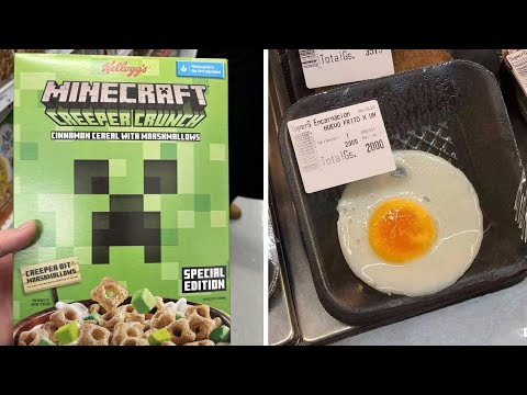 Видео: Странные находки на полках магазина