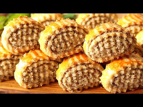 Видео: САМОЕ ВКУСНОЕ и Самое БЫСТРОЕ ПЕЧЕНЬЕ! Лёгкий рецепт!  Печенье с НАЧИНКОЙ вкуснее, чем ПАХЛАВА !