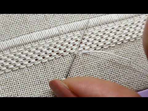 Видео: Неймовірно красиве заповнення Декоративним швом | Hand Embroidery Process | Beautiful Design