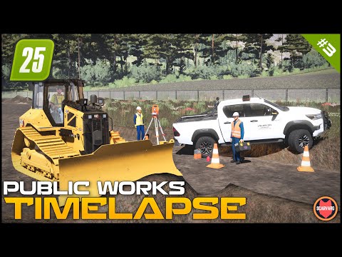 Видео: 🚧 Выравнивание земли с помощью бульдозера Caterpillar D5 ⭐ FS25 Raven Valley Roleplay Общественны...