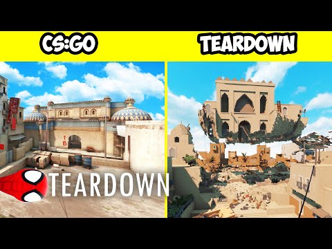 Видео: СЛОМАЛ ДАСТ 2 ИЗ КС ГО В TEARDOWN Володя и МОДЫ в Тирдаун ( тирдавн ) Майнкрафт с реальной физикой