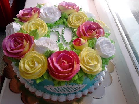 Видео: Торт на 50 ти летие