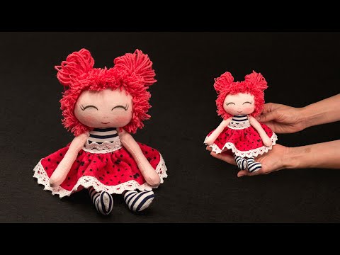 Видео: Как сделать куклу из ткани - справится даже новичок!