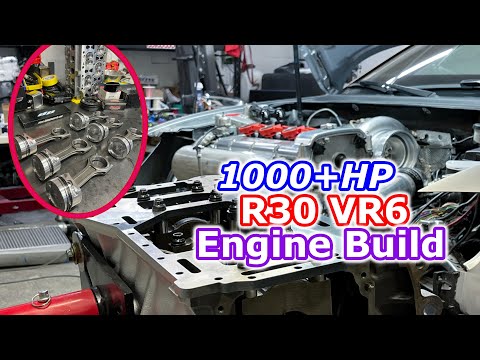Видео: Сборка двигателя R30 VR6, часть 1