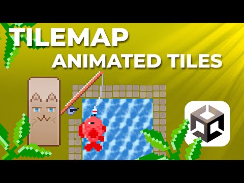 Видео: Как сделать анимированный Tilemap в Unity 2D | [часть 4 - Animated Tiles]