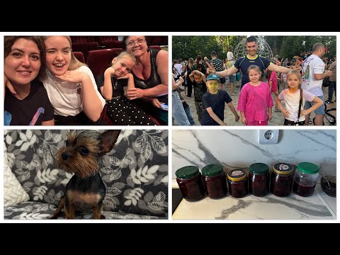 Видео: Поем в караоке 🎶 купили проектор 🥰 варю варенье и готовлю👩‍🍳 наш июнь 🌞☀️