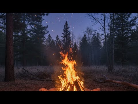 Видео: Костер в Лесу Звуки Природы и Огня для Сна и Восстановления  Сил